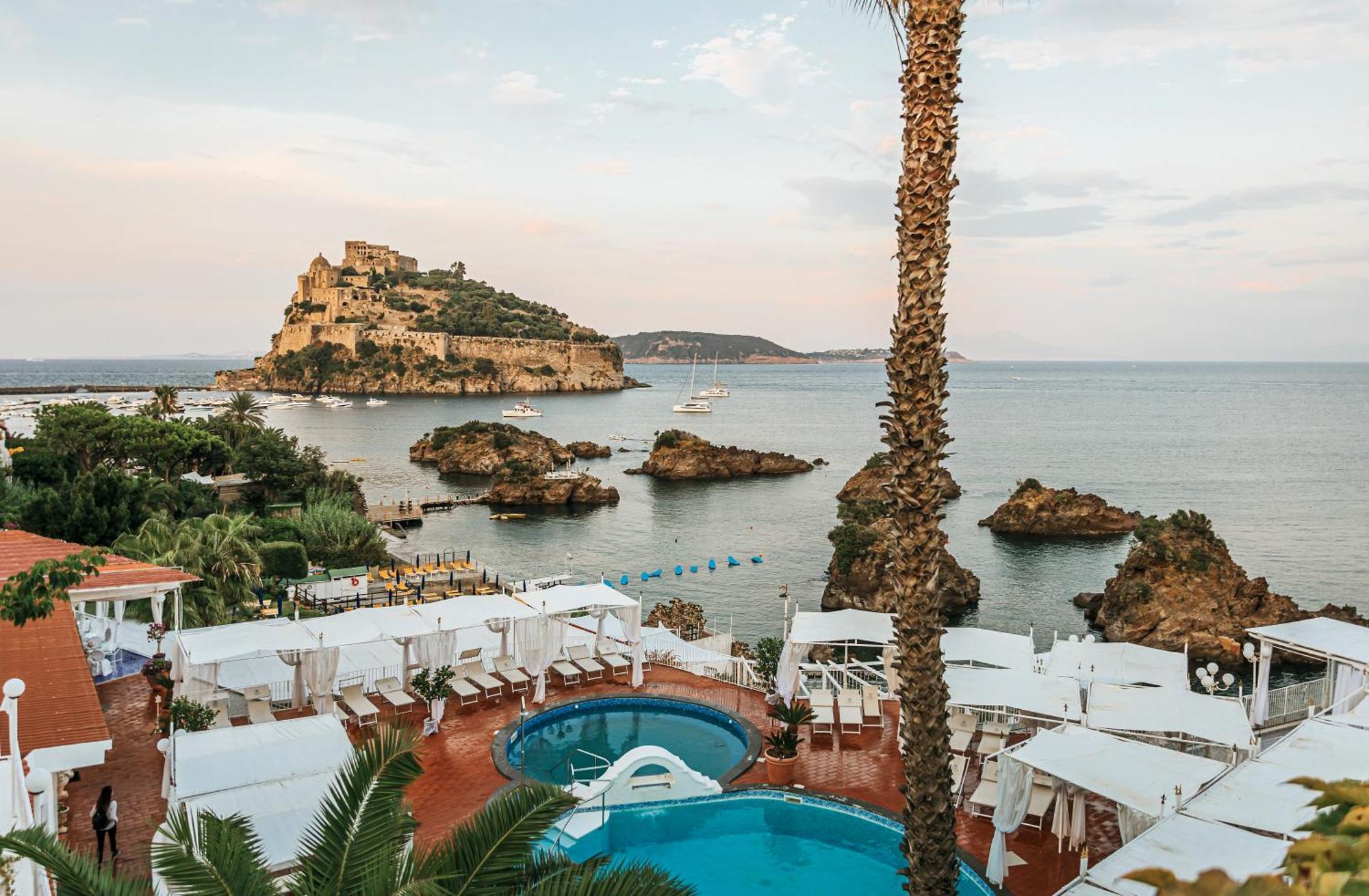 Strand Hotel Delfini Ischia Exterior foto